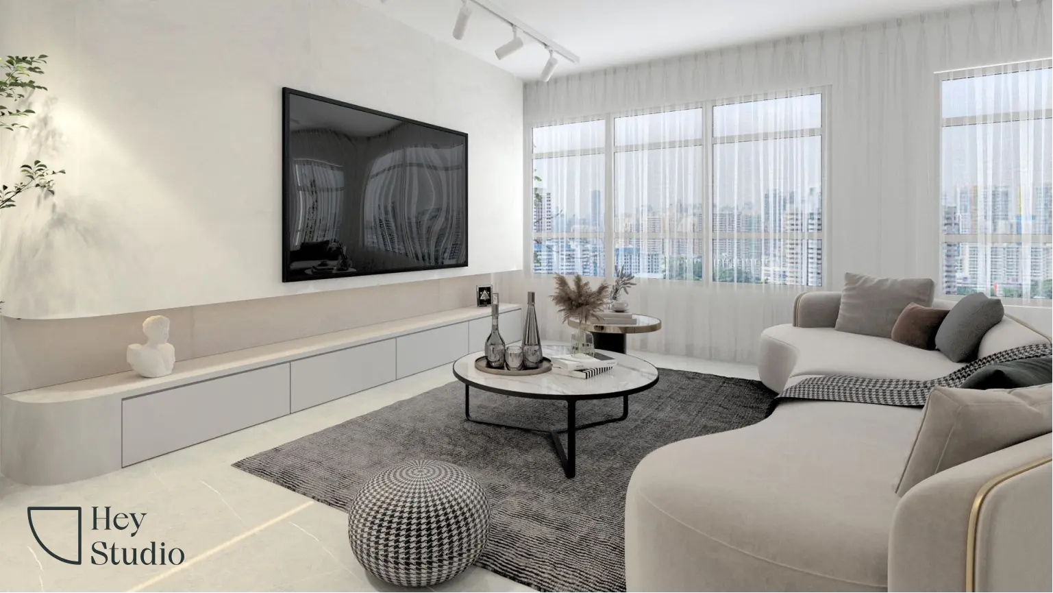 Hey Studio - Modern / Contemporary - Living Room - Resale HDB - $58,000