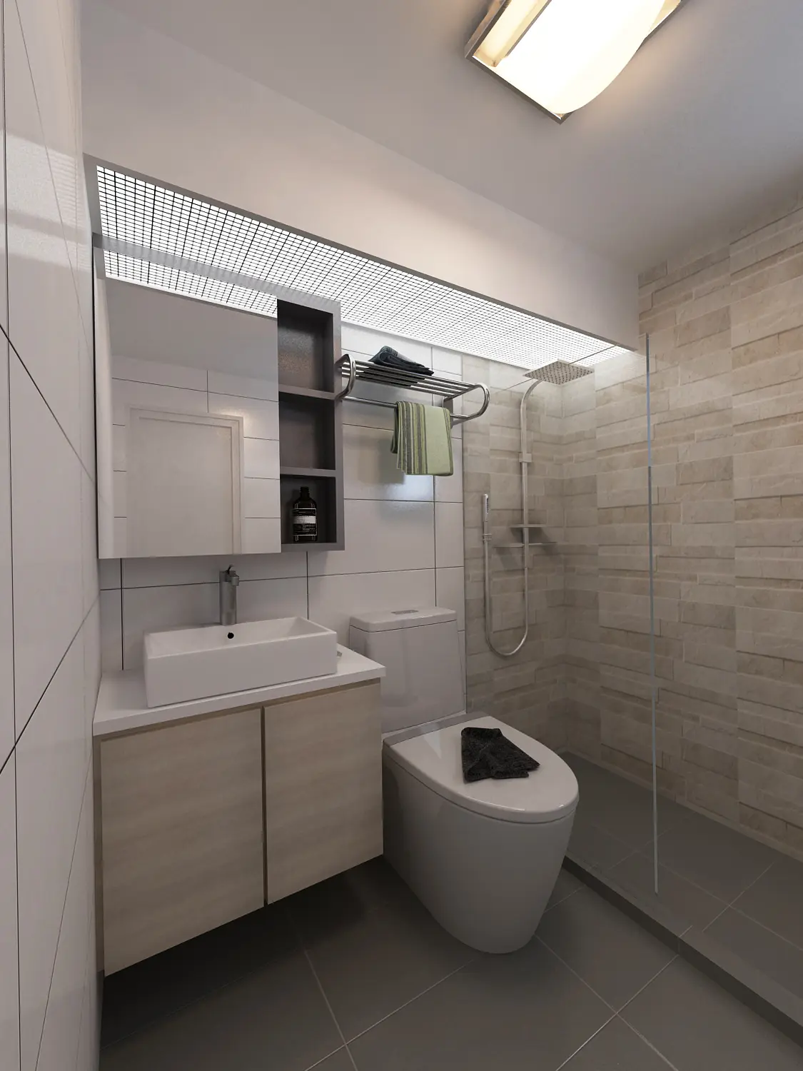 Ideal Haus - Modern / Contemporary - Bathroom - New HDB - $50,000
