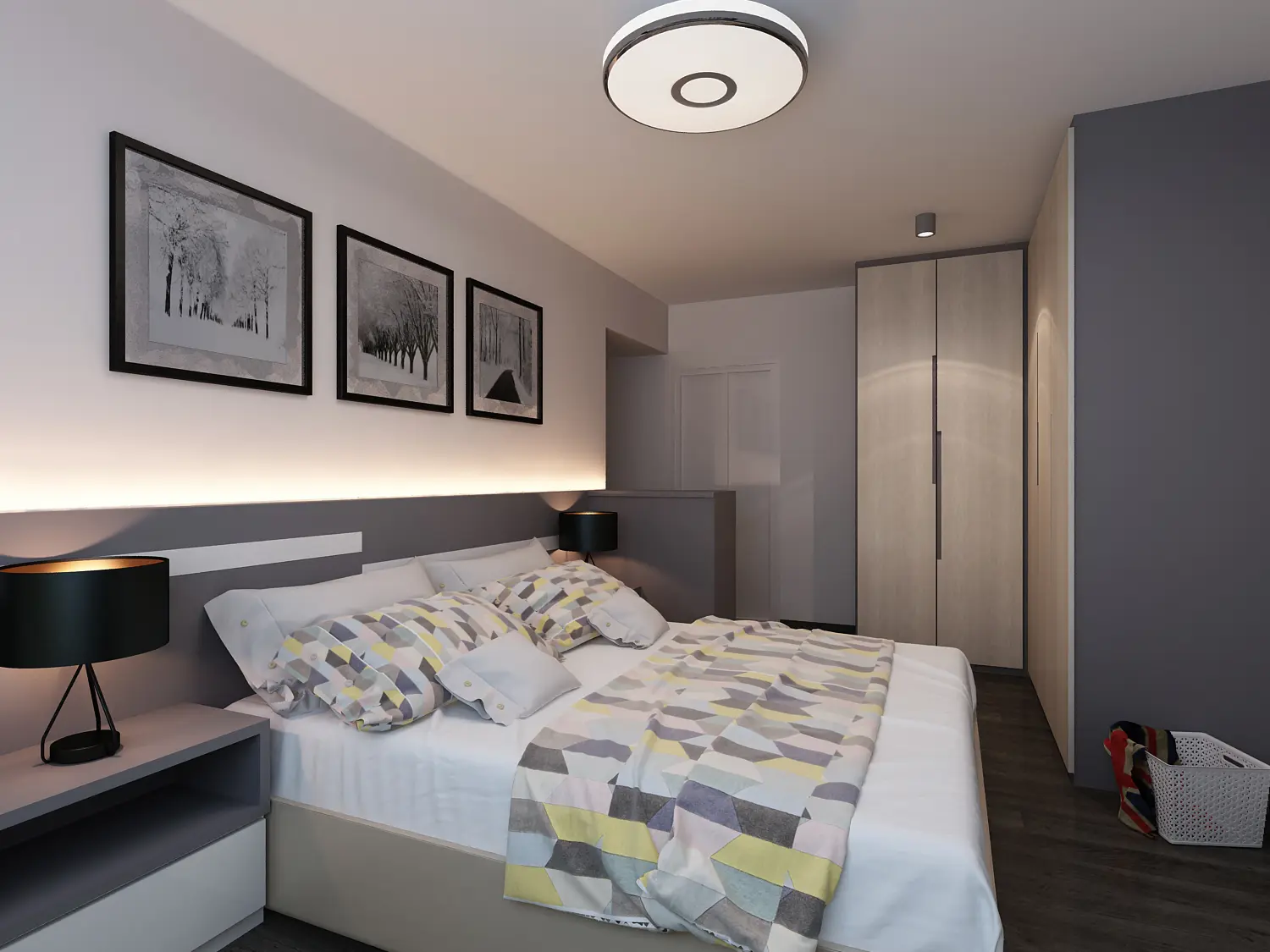 Ideal Haus - Modern / Contemporary - Bedroom - New HDB - $50,000