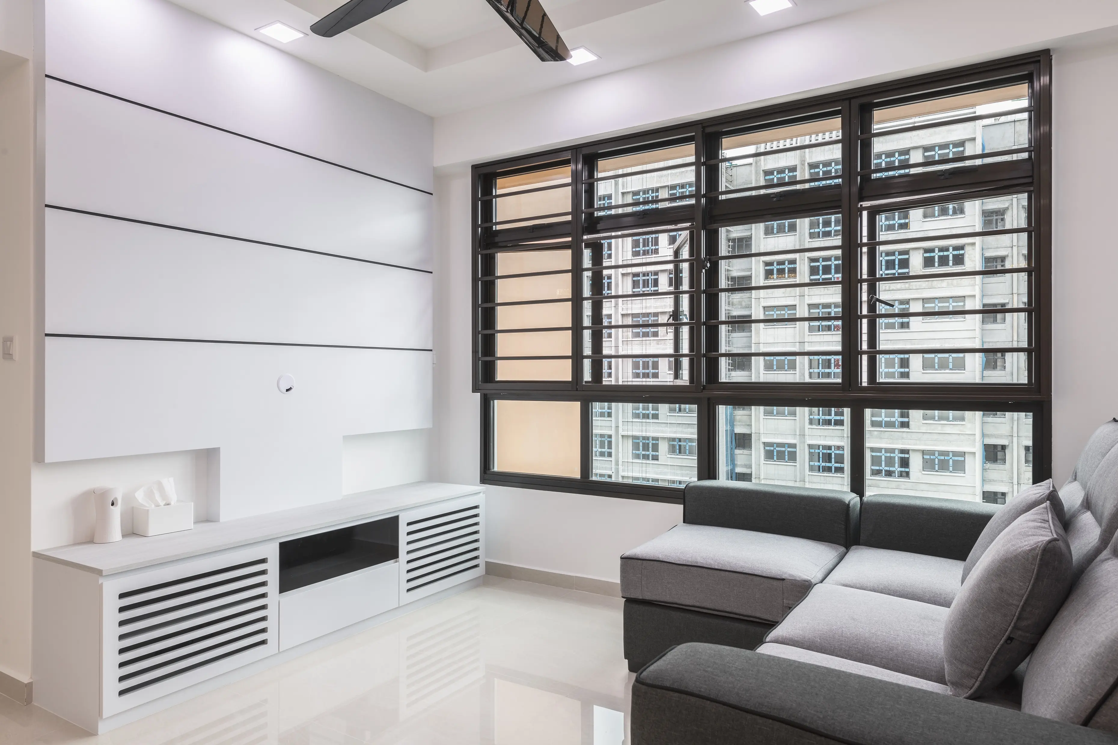 Ideal Haus - Luxury / Glamorous - Living Room - New HDB - $40,000