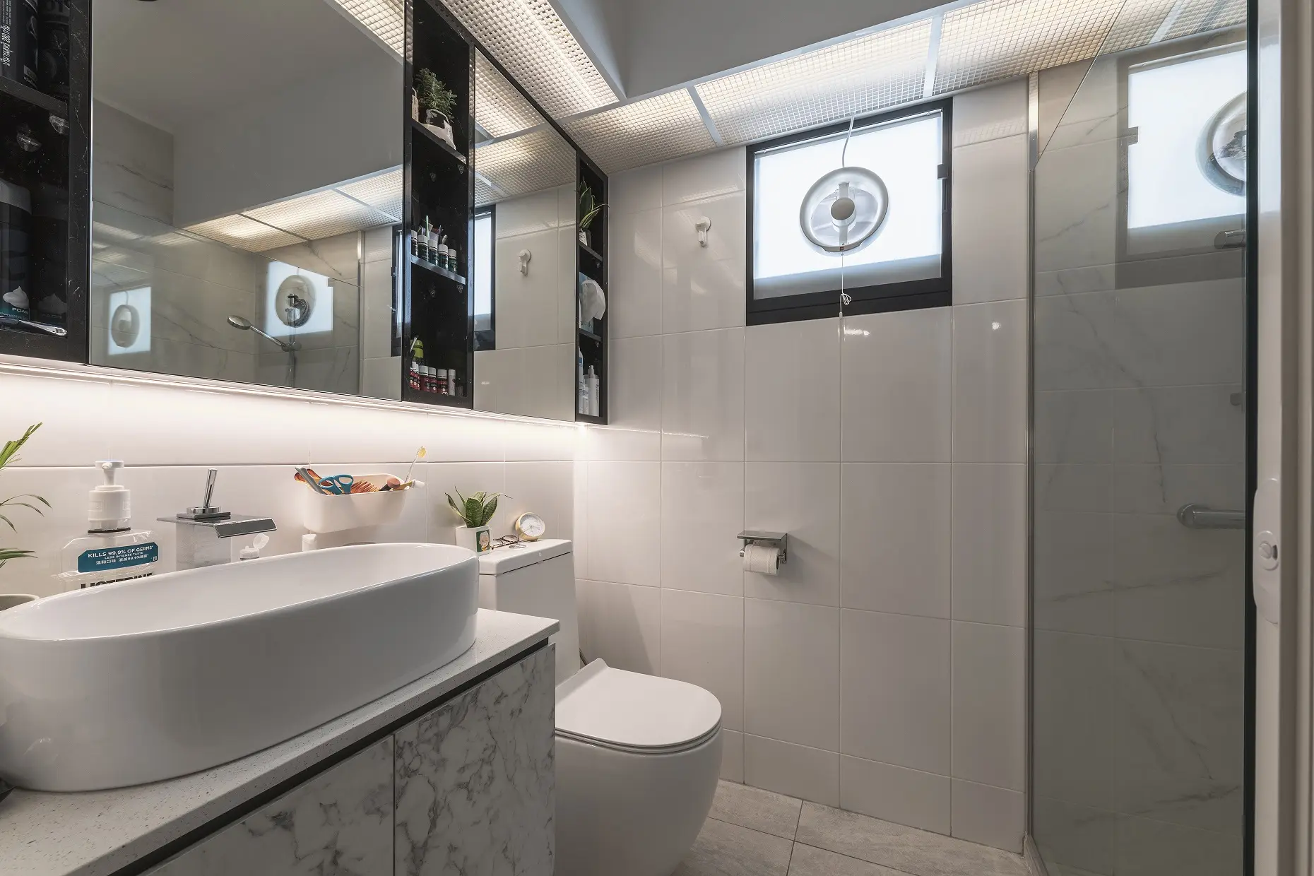 Ideal Haus - Modern / Contemporary - Master Bathroom - New HDB - $35,000