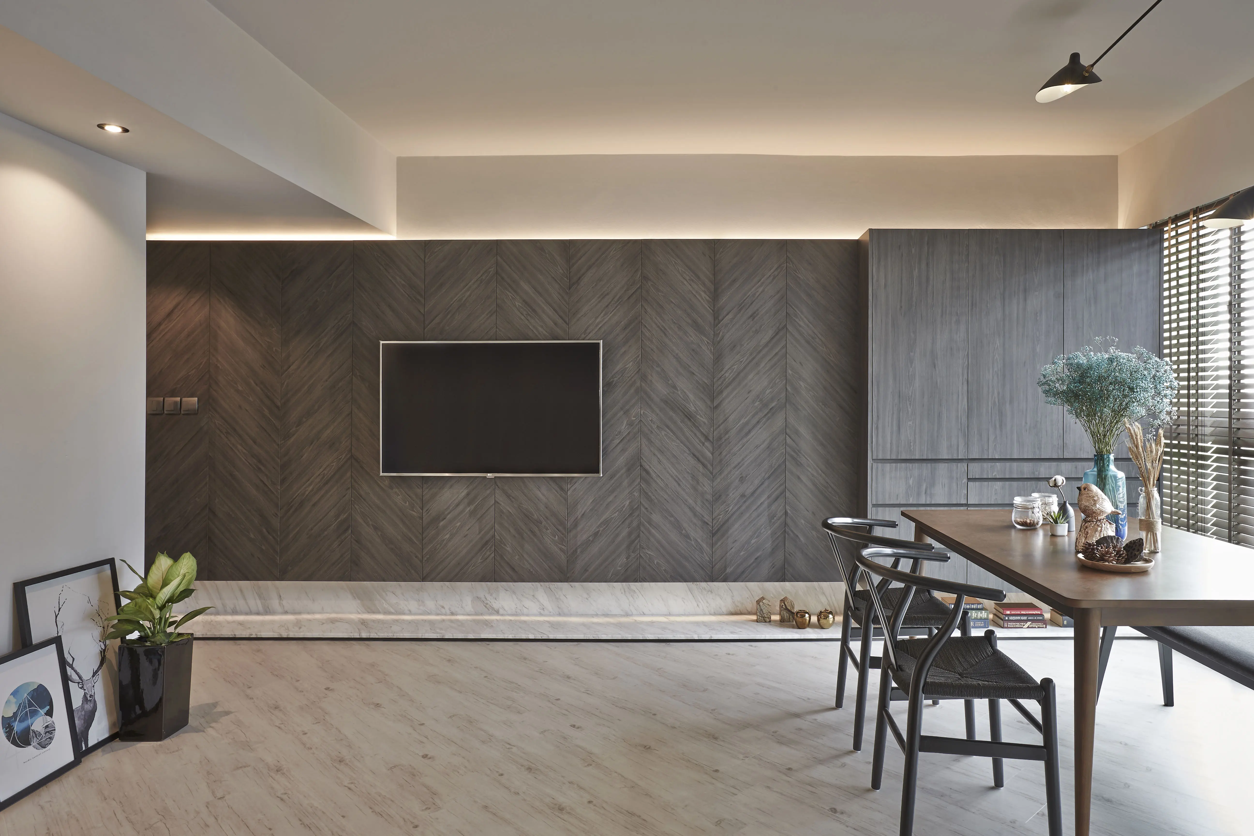 Wootze Design Studio  - Modern / Contemporary - Living - Resale HDB - $60,000