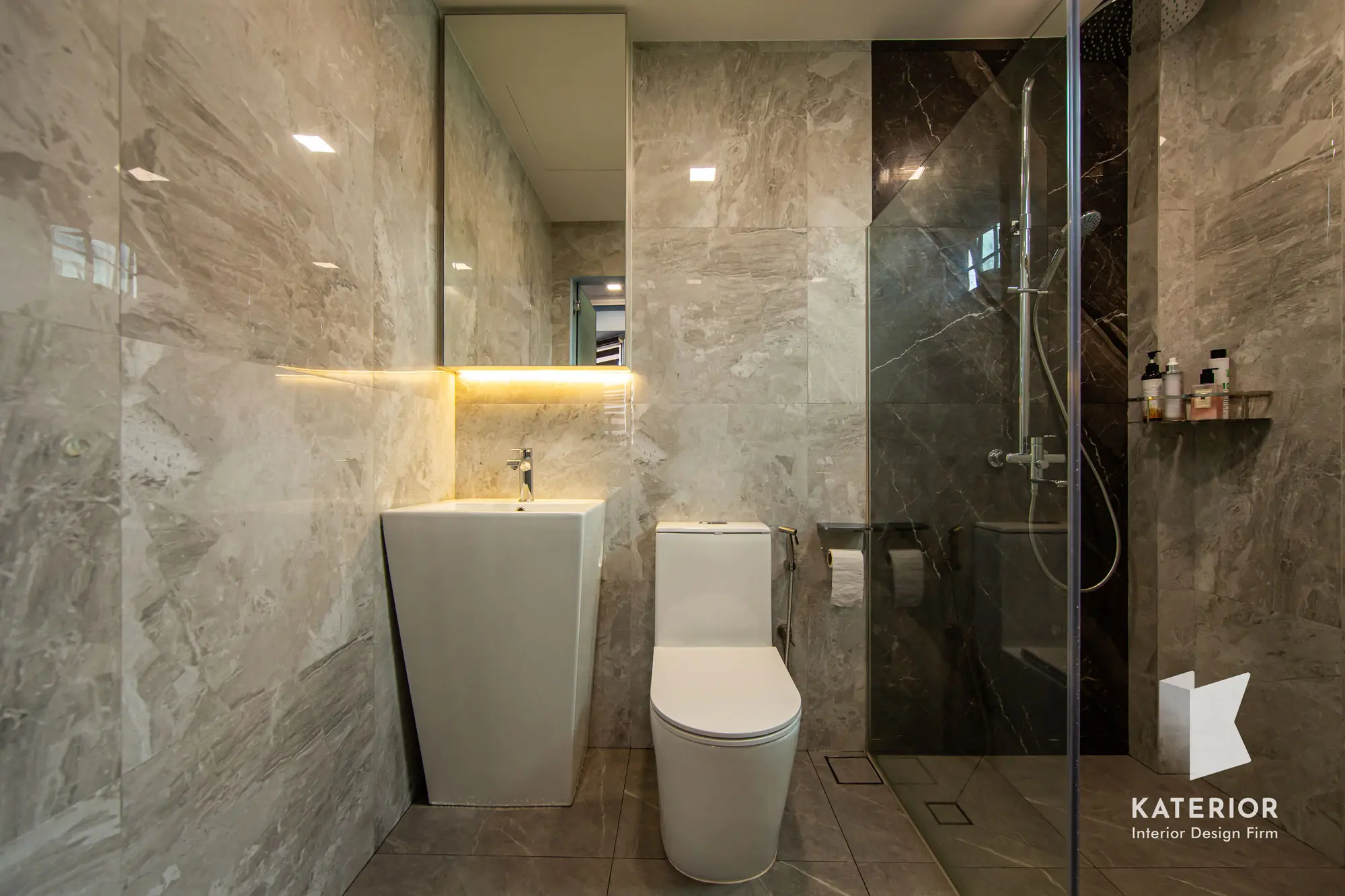 Katerior Design  - Luxury / Glamorous - toilet 2 - Resale Landed - $300,000