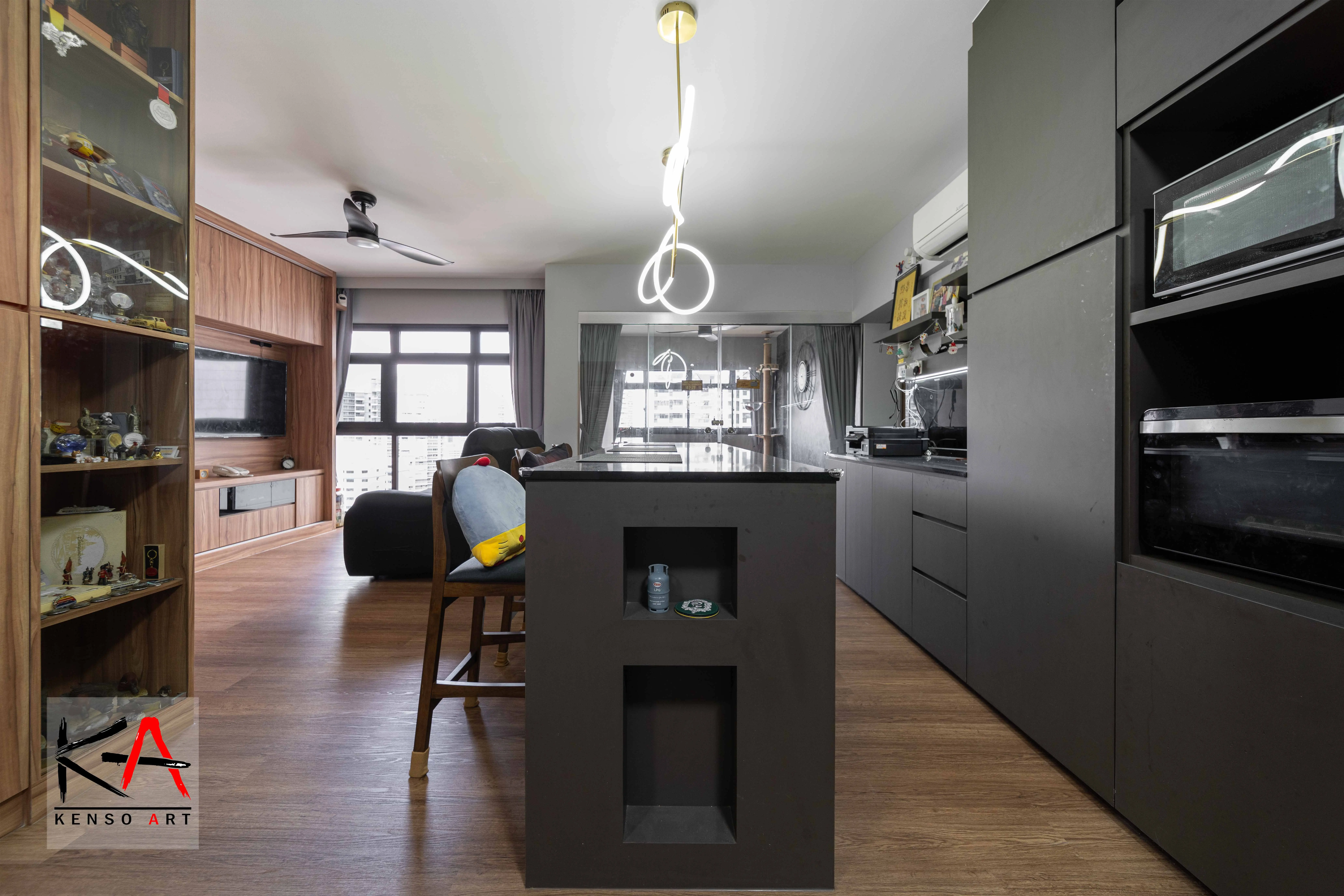 Kenso Art Interiors Pte Ltd - Minimalistic / Scandinavian -  - Resale HDB - $80,000