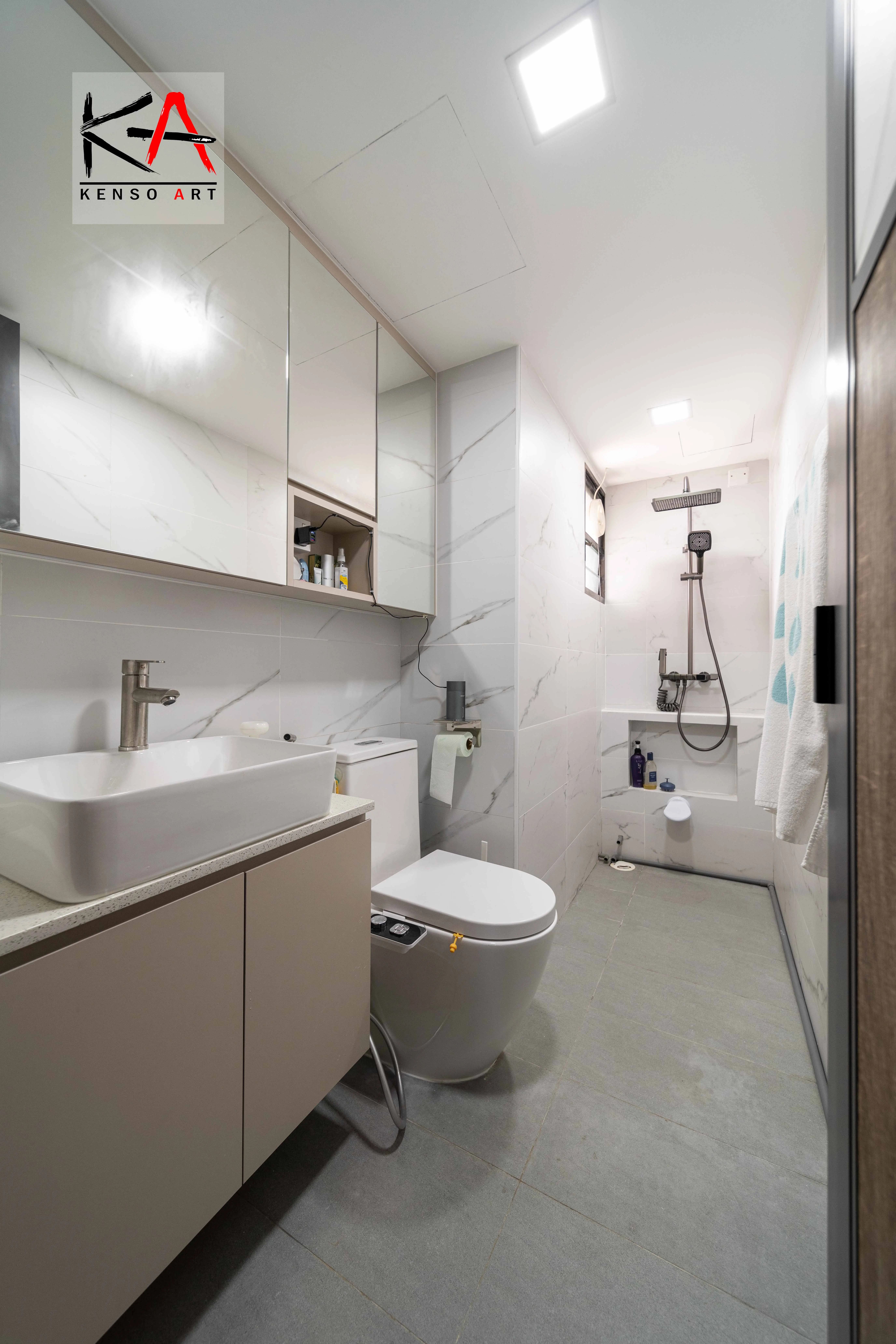 Kenso Art Interiors Pte Ltd - Minimalistic / Scandinavian -  - Resale HDB - $80,000