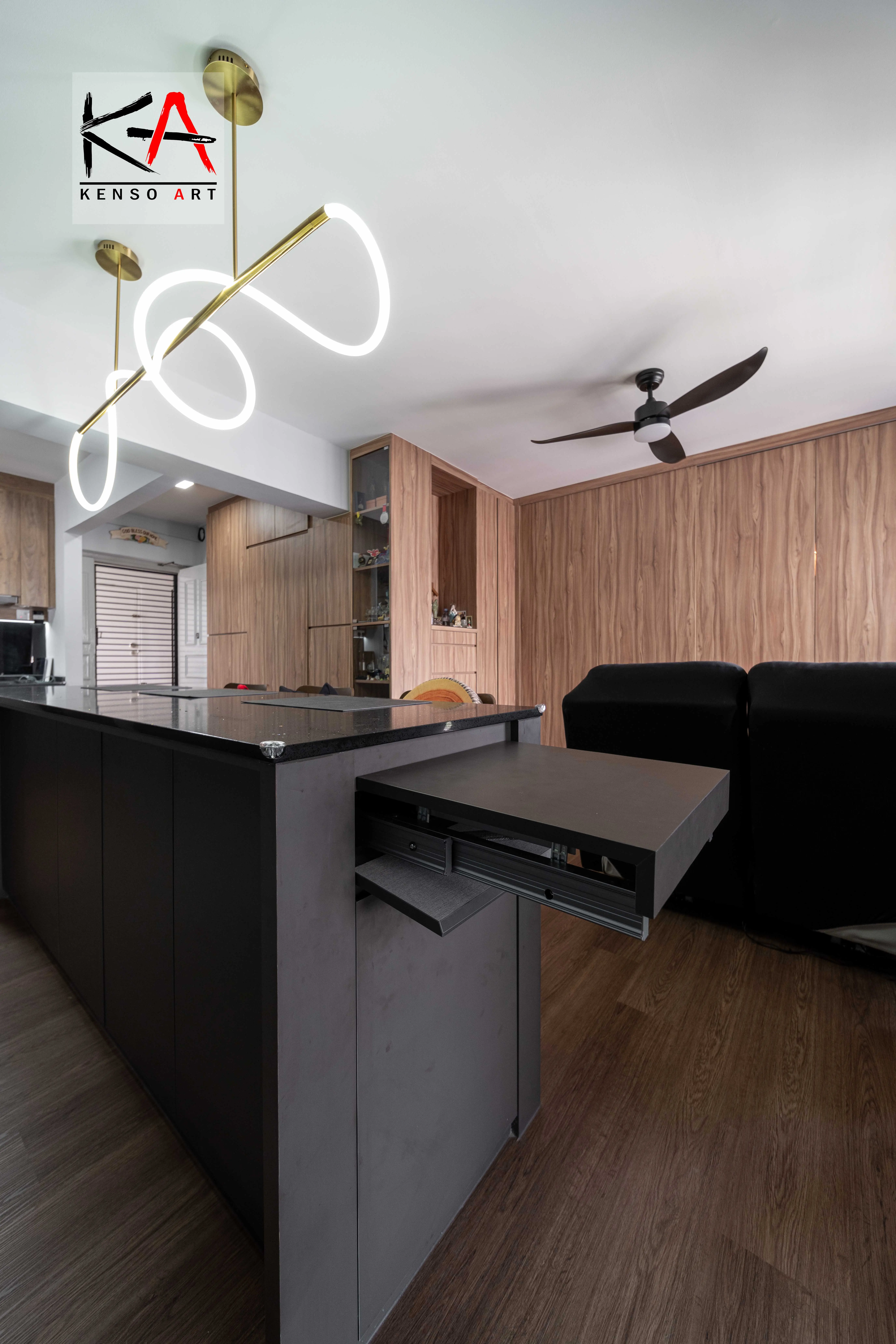 Kenso Art Interiors Pte Ltd - Minimalistic / Scandinavian -  - Resale HDB - $80,000