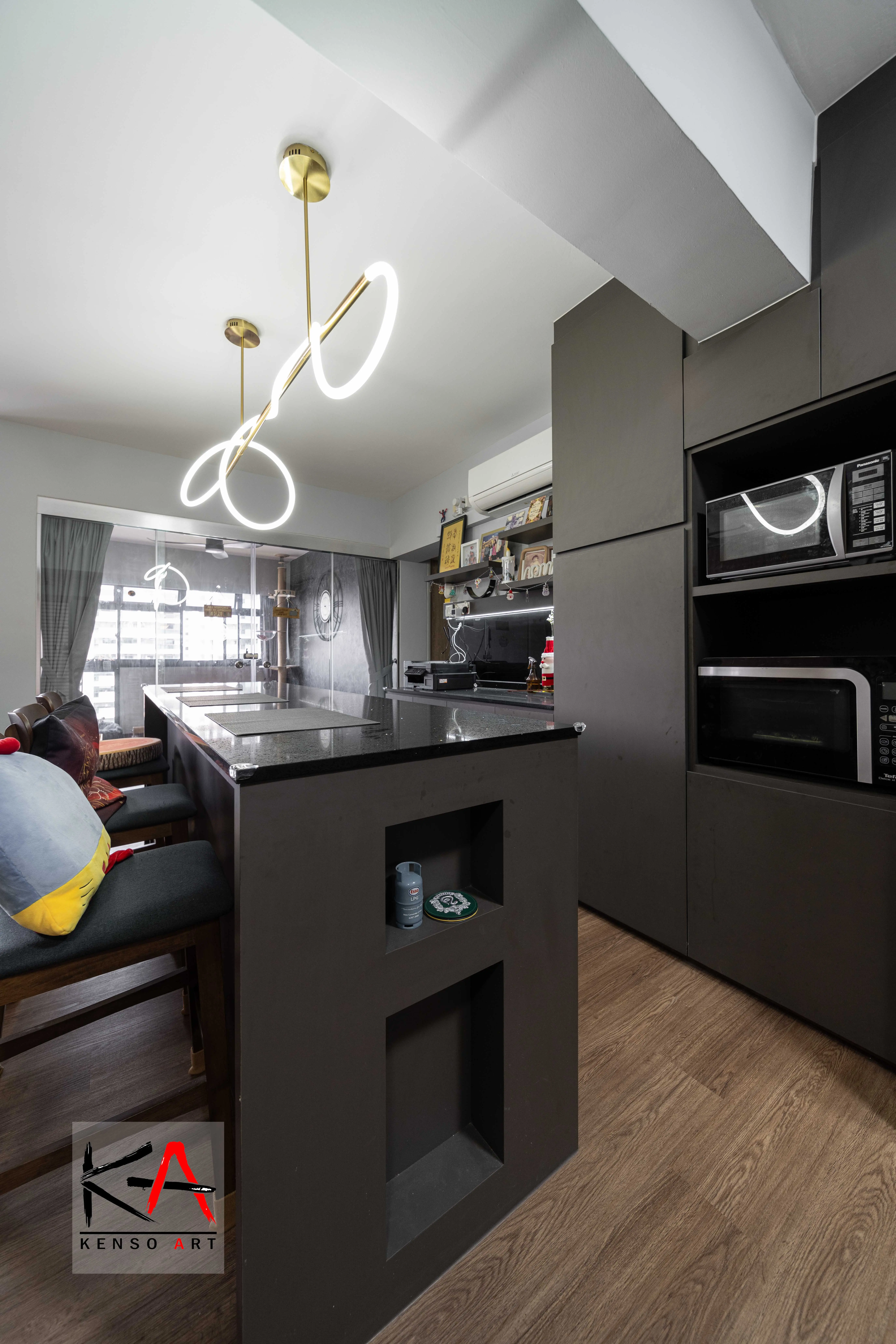 Kenso Art Interiors Pte Ltd - Minimalistic / Scandinavian -  - Resale HDB - $80,000