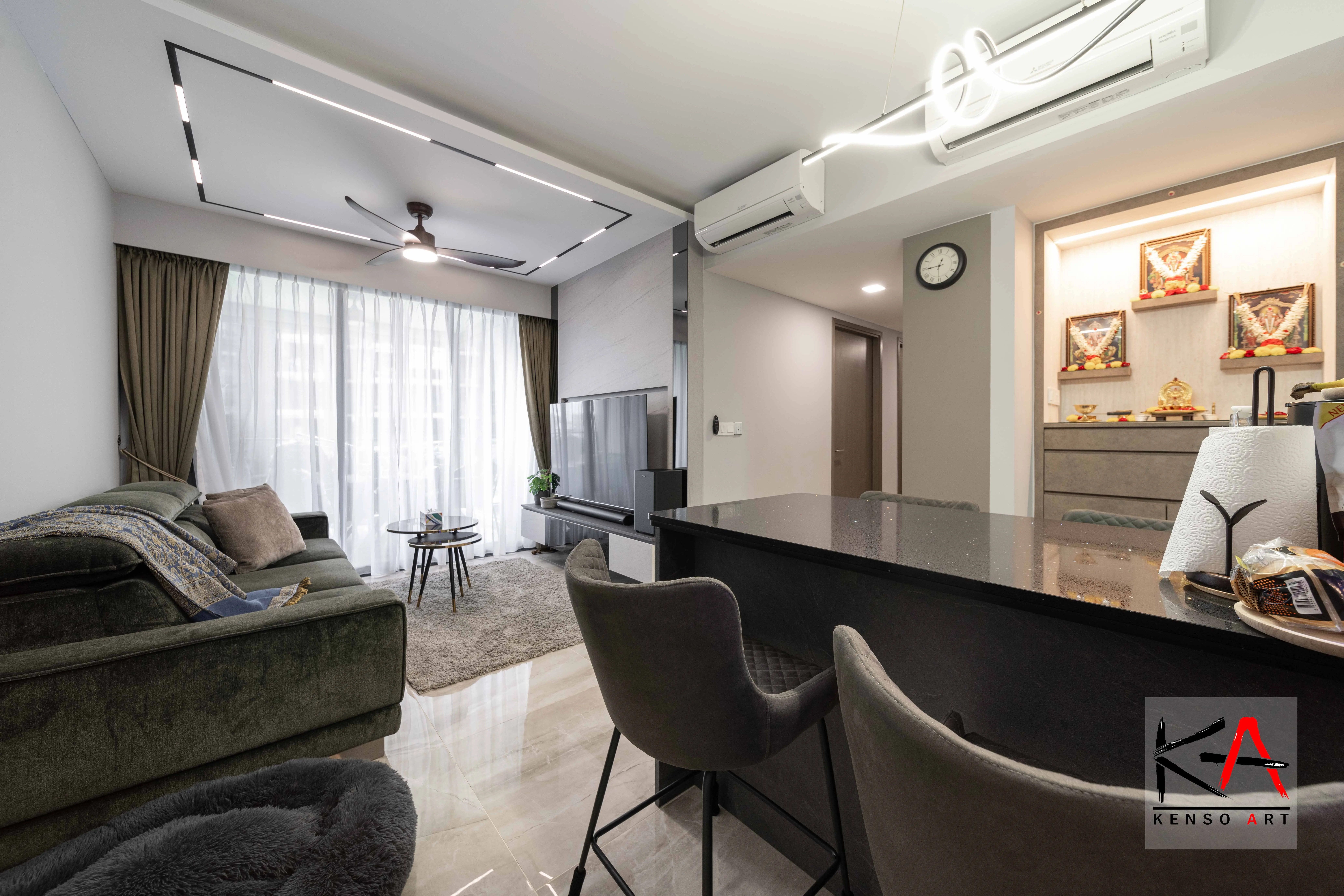 Kenso Art Interiors Pte Ltd - Modern / Contemporary -  - New Condo - $60,000