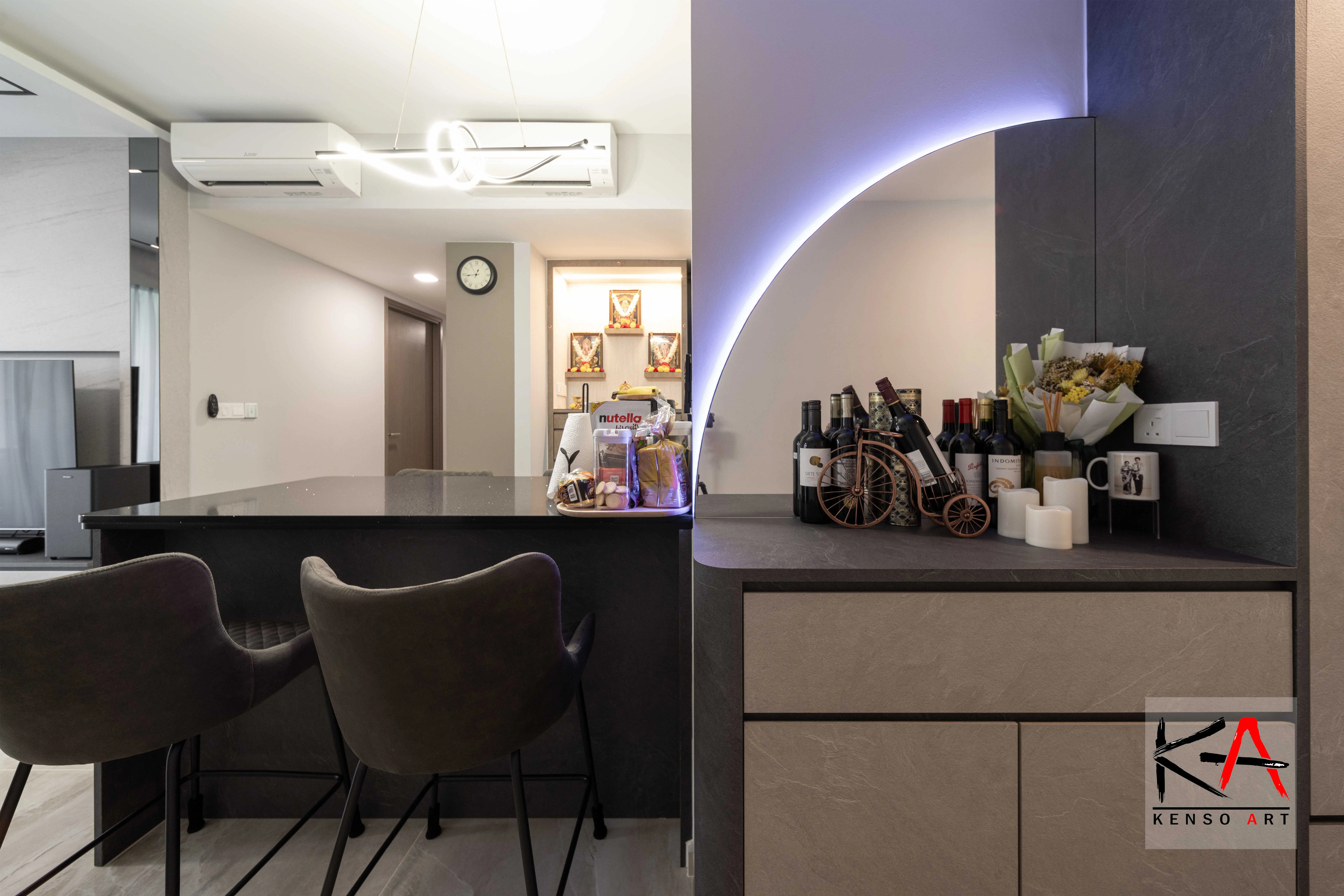 Kenso Art Interiors Pte Ltd - Modern / Contemporary -  - New Condo - $60,000