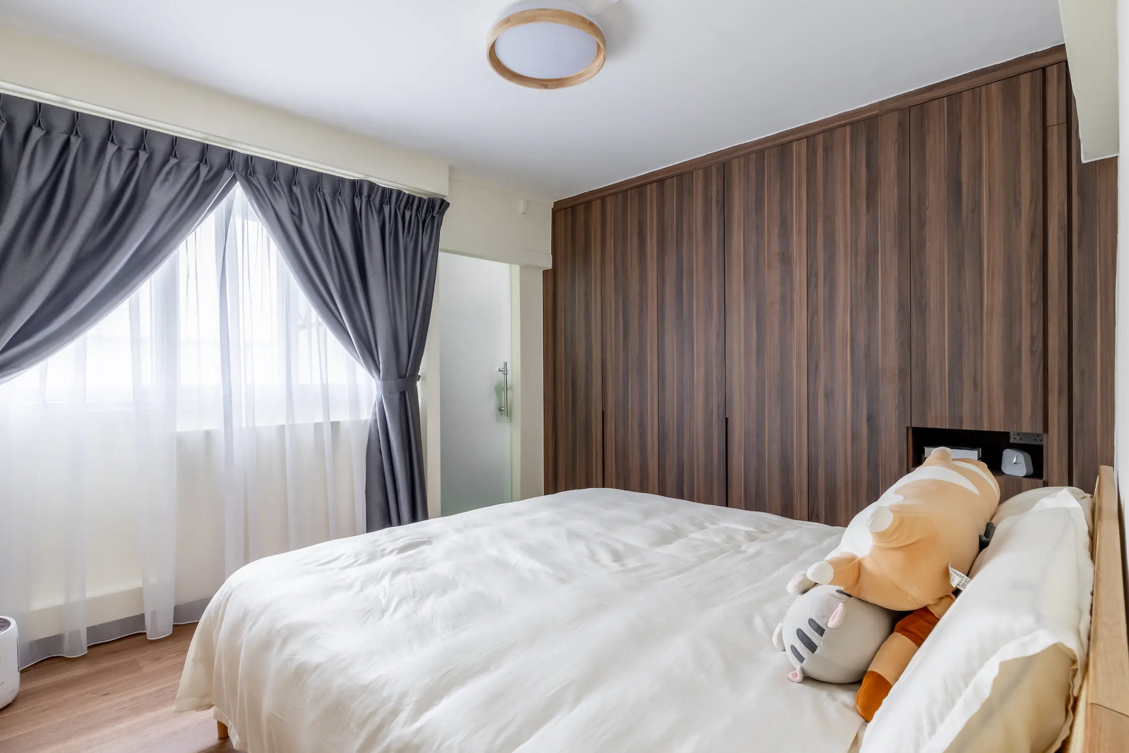 Concrid Interior  - Minimalistic / Scandinavian - Master bedroom - Resale HDB - $80,000