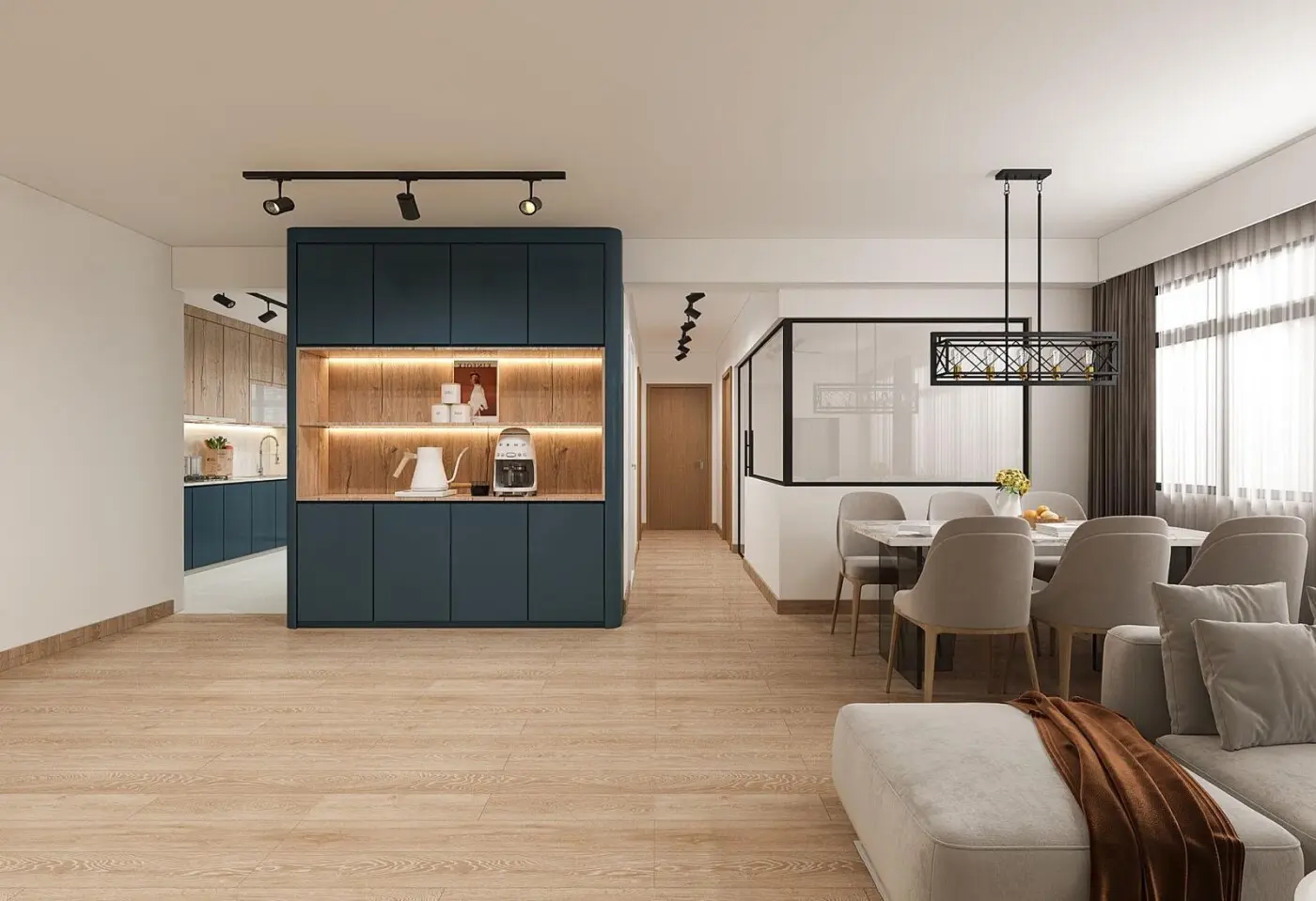 Intrinsic Design - Minimalistic / Scandinavian - Dining Area - New HDB - $23,800