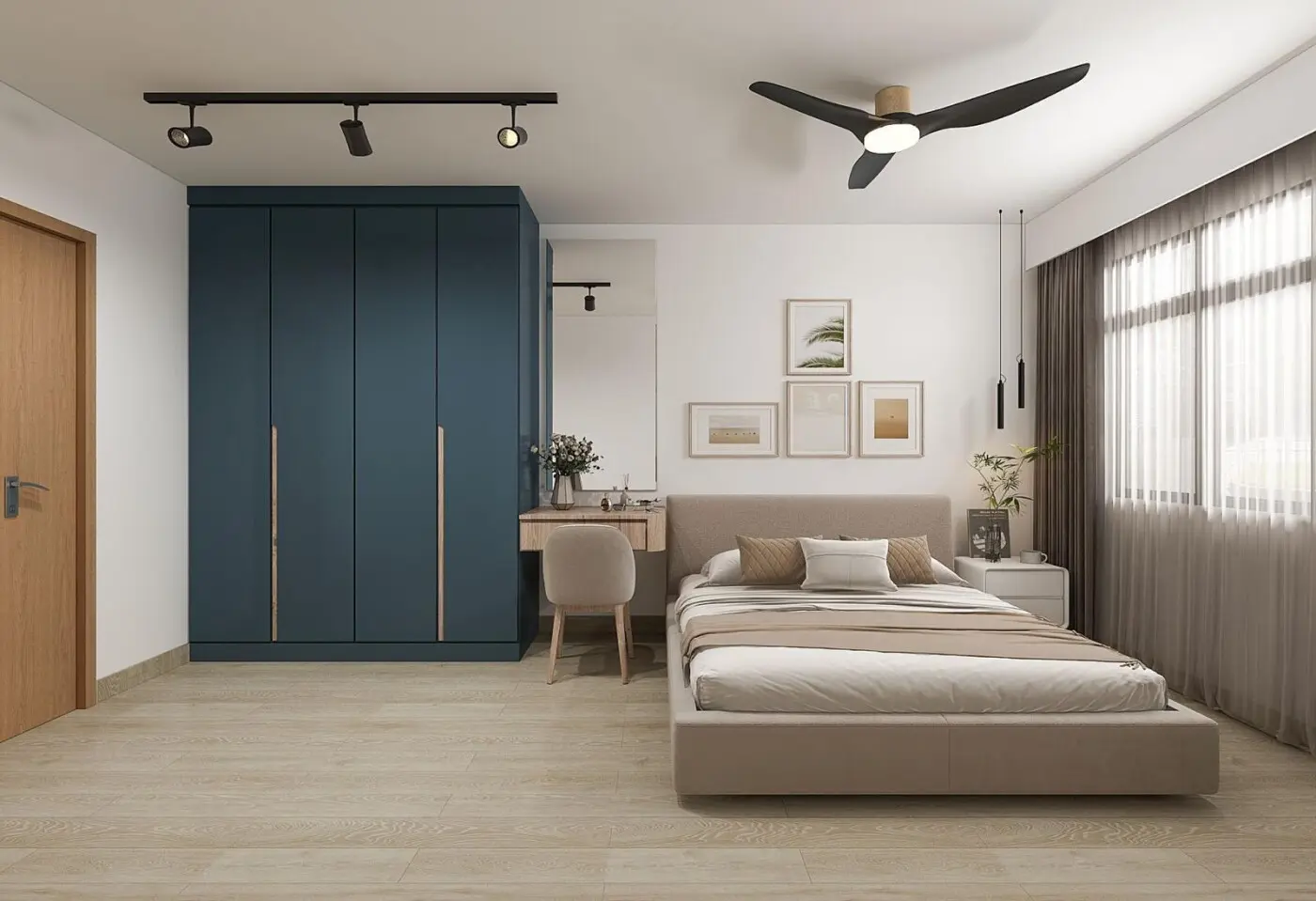 Intrinsic Design - Minimalistic / Scandinavian - Master Bedroom - New HDB - $23,800