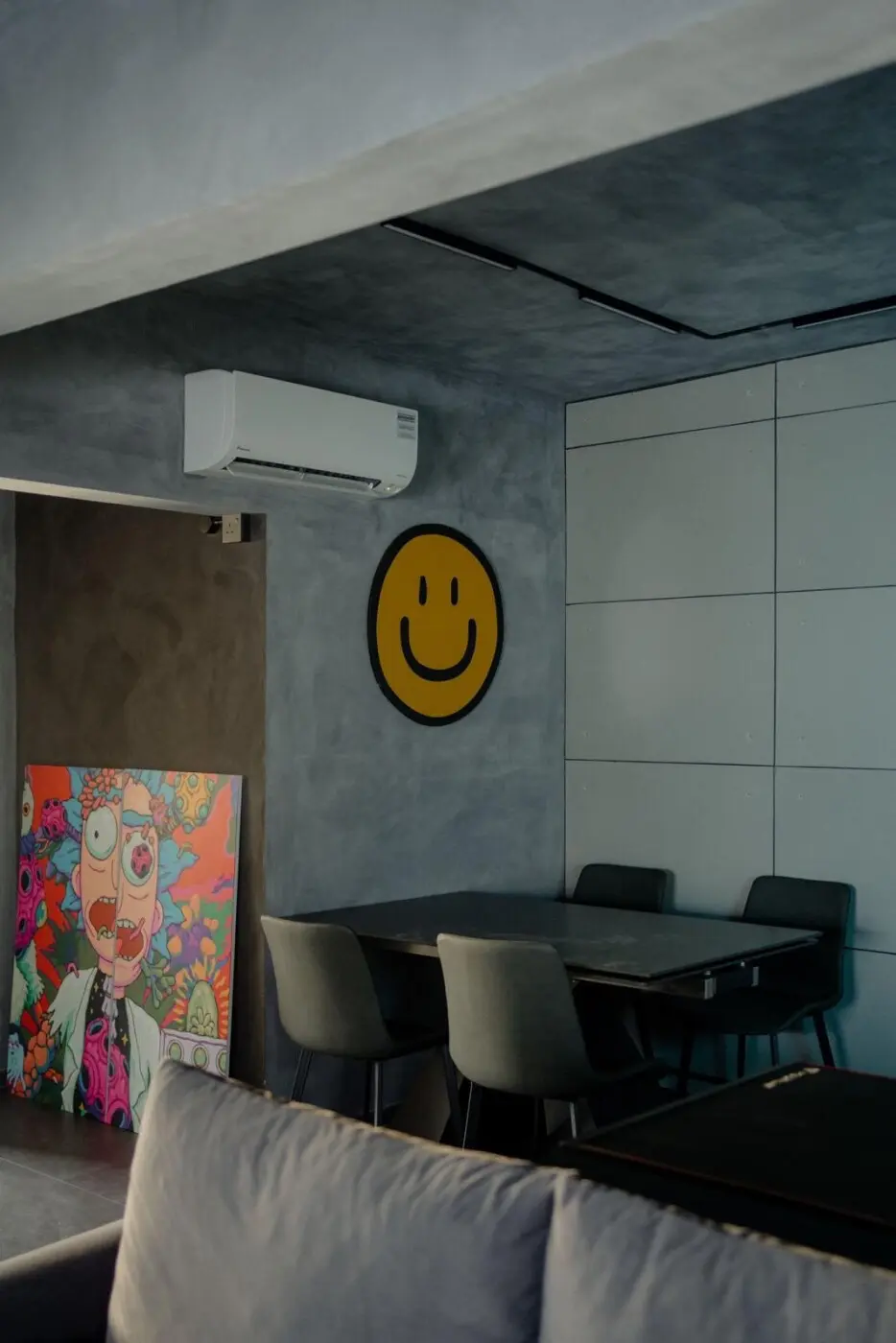 Intrinsic Design - Industrial / Raw - Dining Area - Resale HDB - $39,500