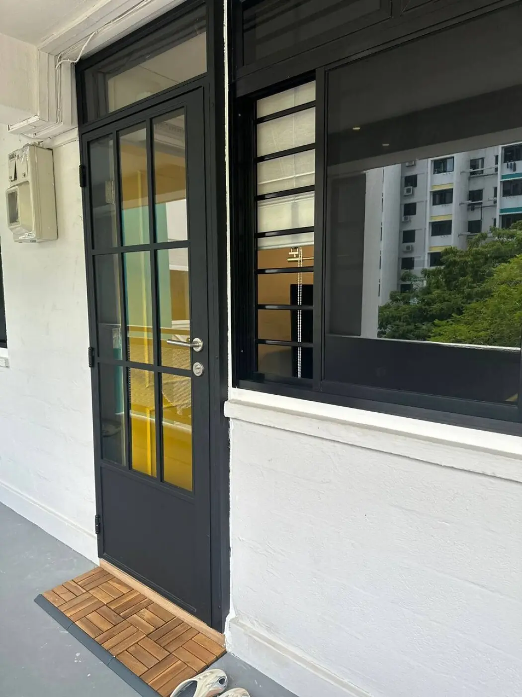 Intrinsic Design - Retro / Vintage - Foyer area - Resale HDB - $35,000