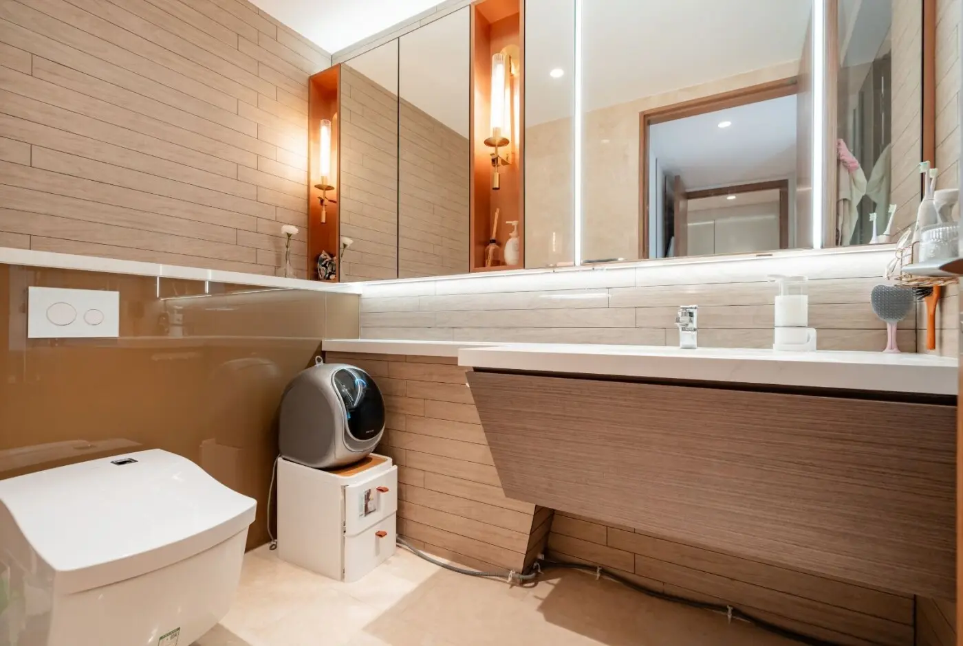 PJ Interior - Luxury / Glamorous - Bathroom - New Condo - $100,000