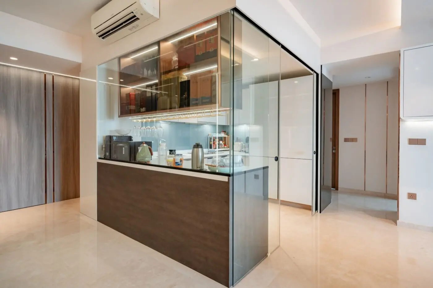 PJ Interior - Luxury / Glamorous - Kitchen - New Condo - $100,000