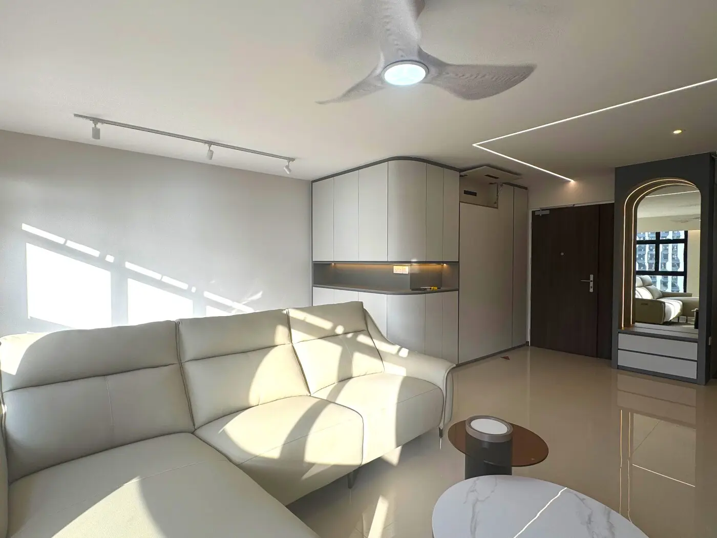 PJ Interior - Minimalistic / Scandinavian - Living Room - New HDB - $50,000