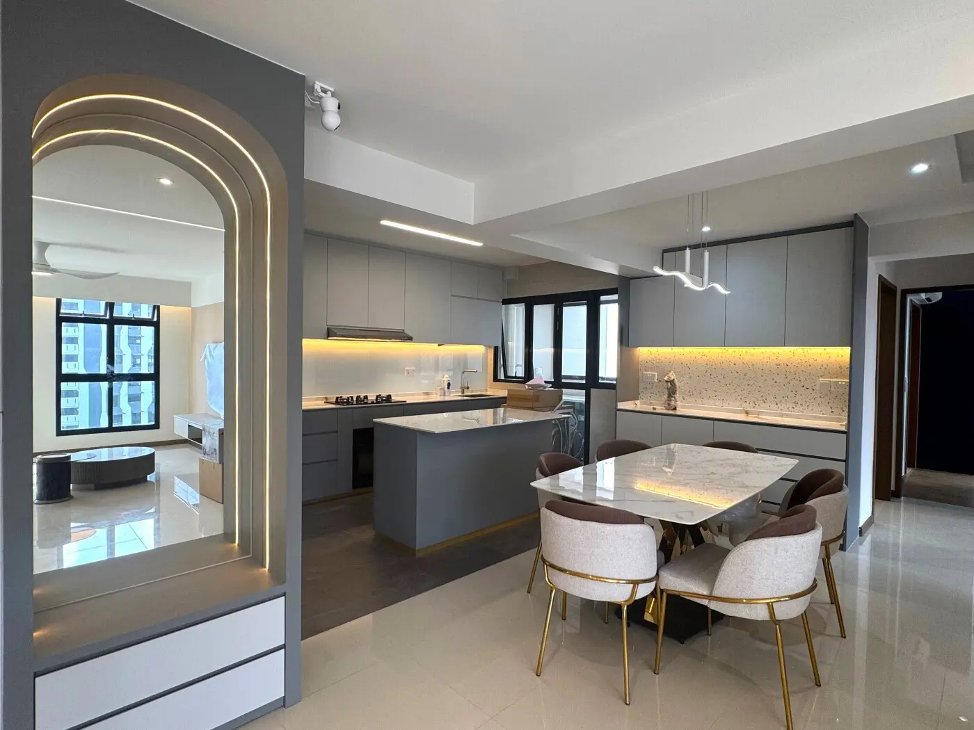 PJ Interior - Minimalistic / Scandinavian - Kitchen - New HDB - $50,000