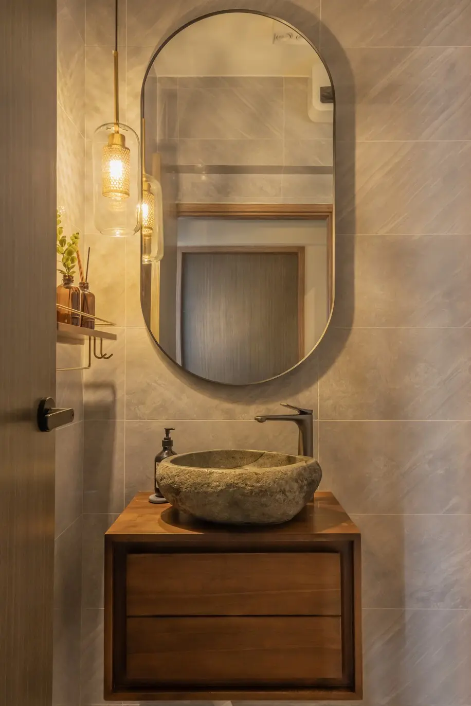 The Three Masons - Modern / Contemporary - Common bathroom - New HDB - $65,000