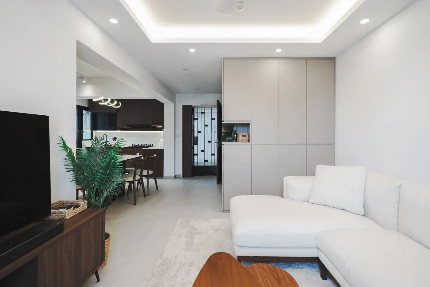 Empyrean Design Studio - Minimalistic / Scandinavian - Living - New HDB - $75,000