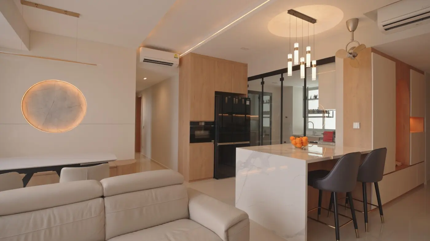 Empyrean Design Studio - Luxury / Glamorous - Dining - Resale Condo - $160,000