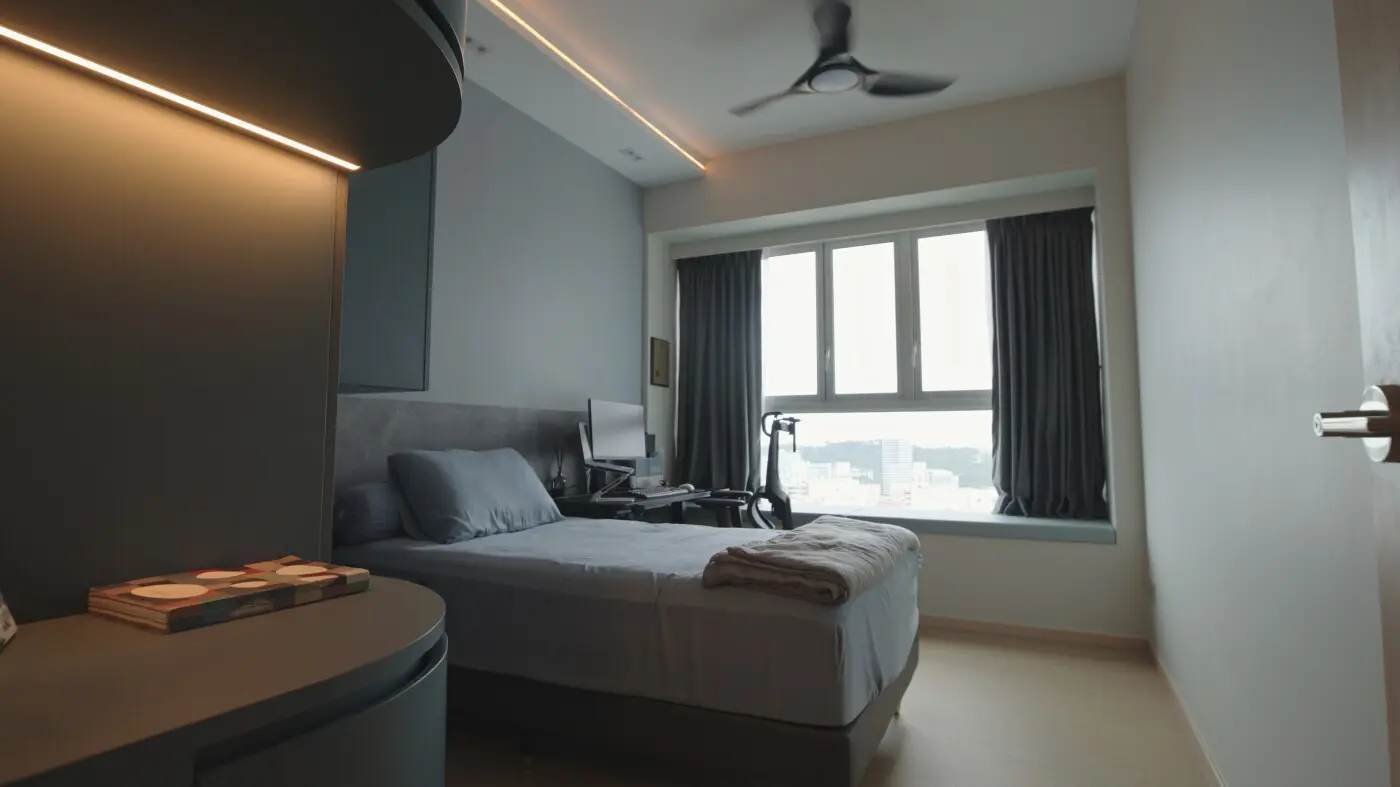 Empyrean Design Studio - Luxury / Glamorous - Bedroom - Resale Condo - $160,000