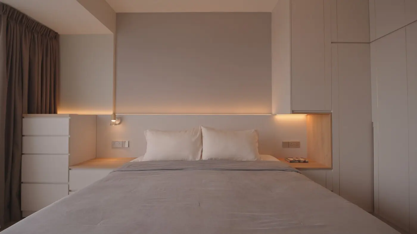 Empyrean Design Studio - Luxury / Glamorous - Bedroom - Resale Condo - $160,000