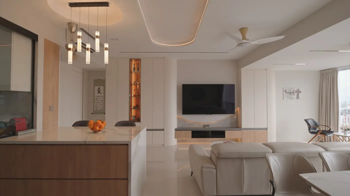 Empyrean Design Studio - Luxury / Glamorous - Living - Resale Condo - $160,000