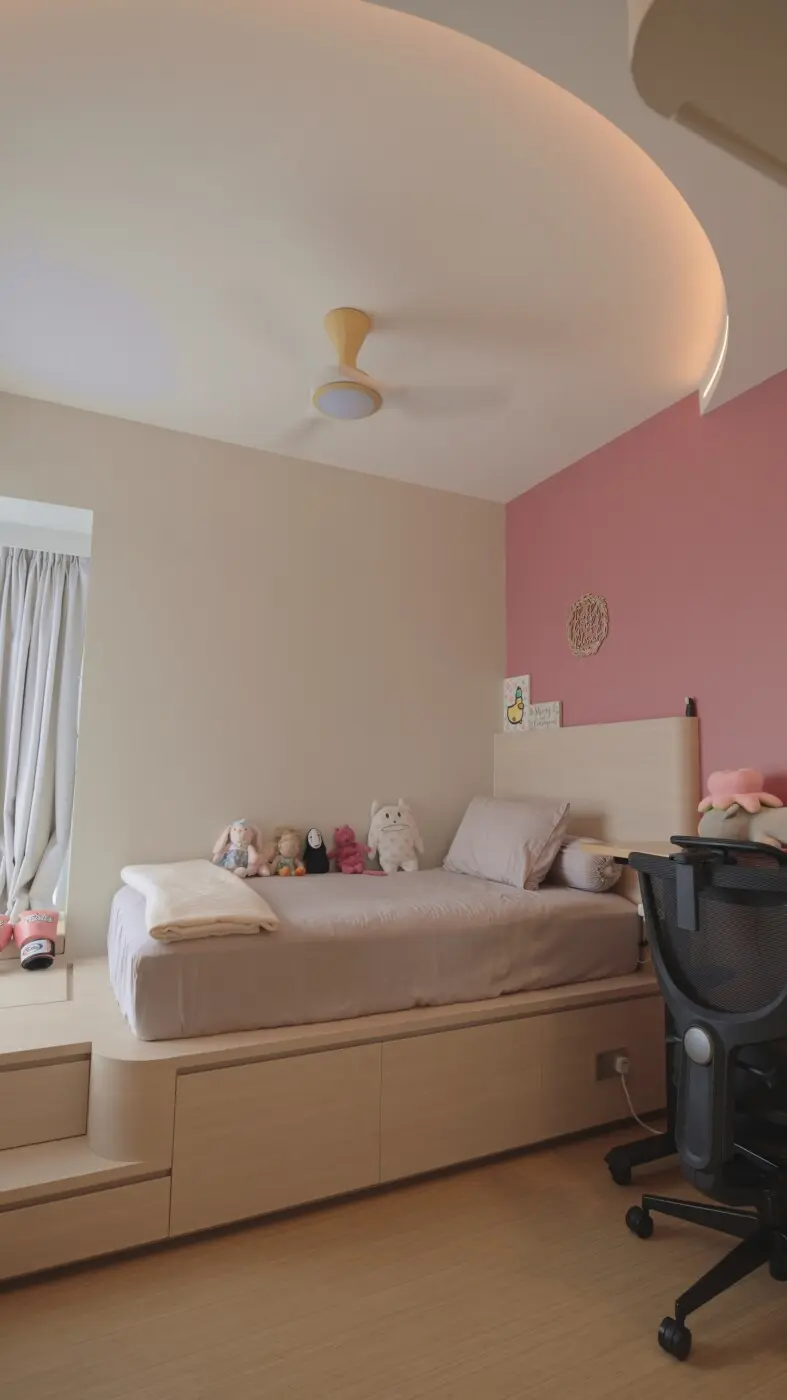 Empyrean Design Studio - Luxury / Glamorous - Bedroom - Resale Condo - $160,000