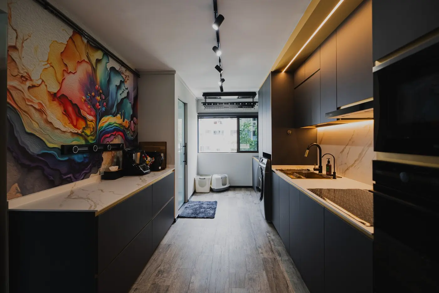 Empyrean Design Studio - Artistic / Eclectic - Kitchen - Resale HDB - $90,000