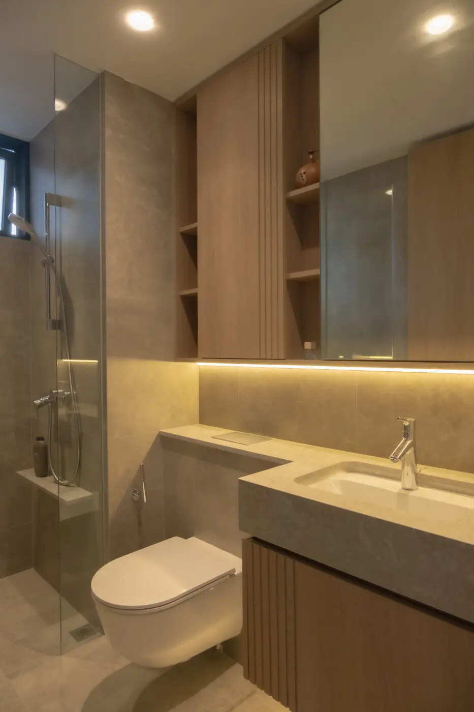 Empyrean Design Studio - Balinese / Bohemian - bathroom - New Condo - $30,000