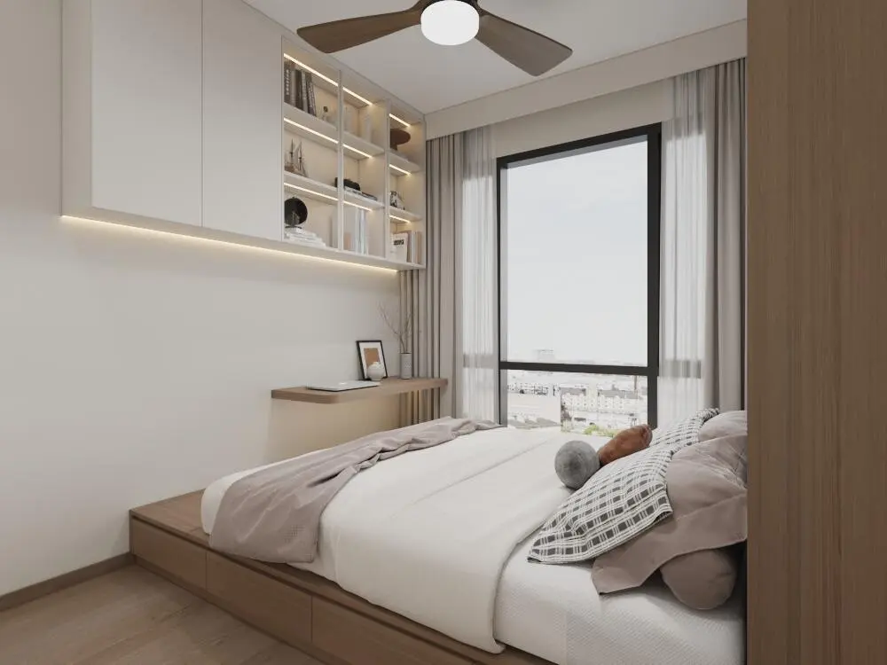 Mablle - Minimalistic / Scandinavian - Bedroom - New Condo - $60,000