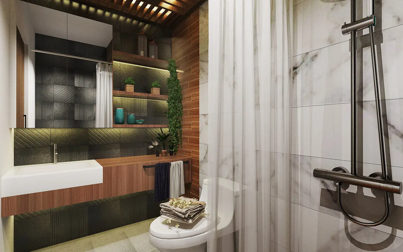 Mablle - Modern / Contemporary - Bathroom - Resale HDB - $90,000