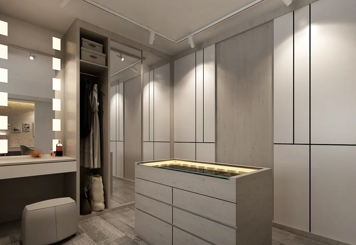Mablle - Minimalistic / Scandinavian - Walk-In Wardrobe - Resale HDB - $101,000