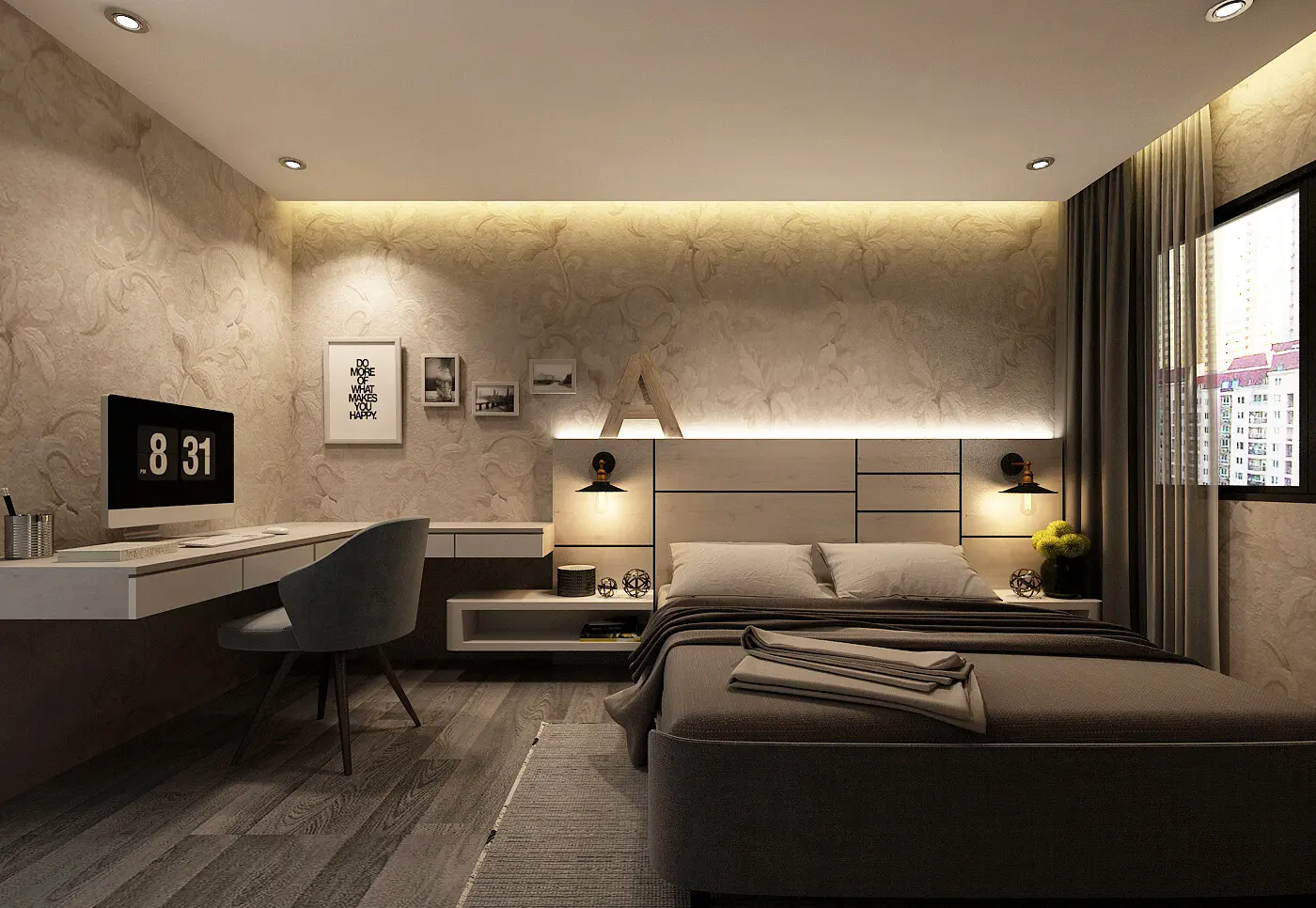 Mablle - Minimalistic / Scandinavian - Bedroom - Resale HDB - $101,000