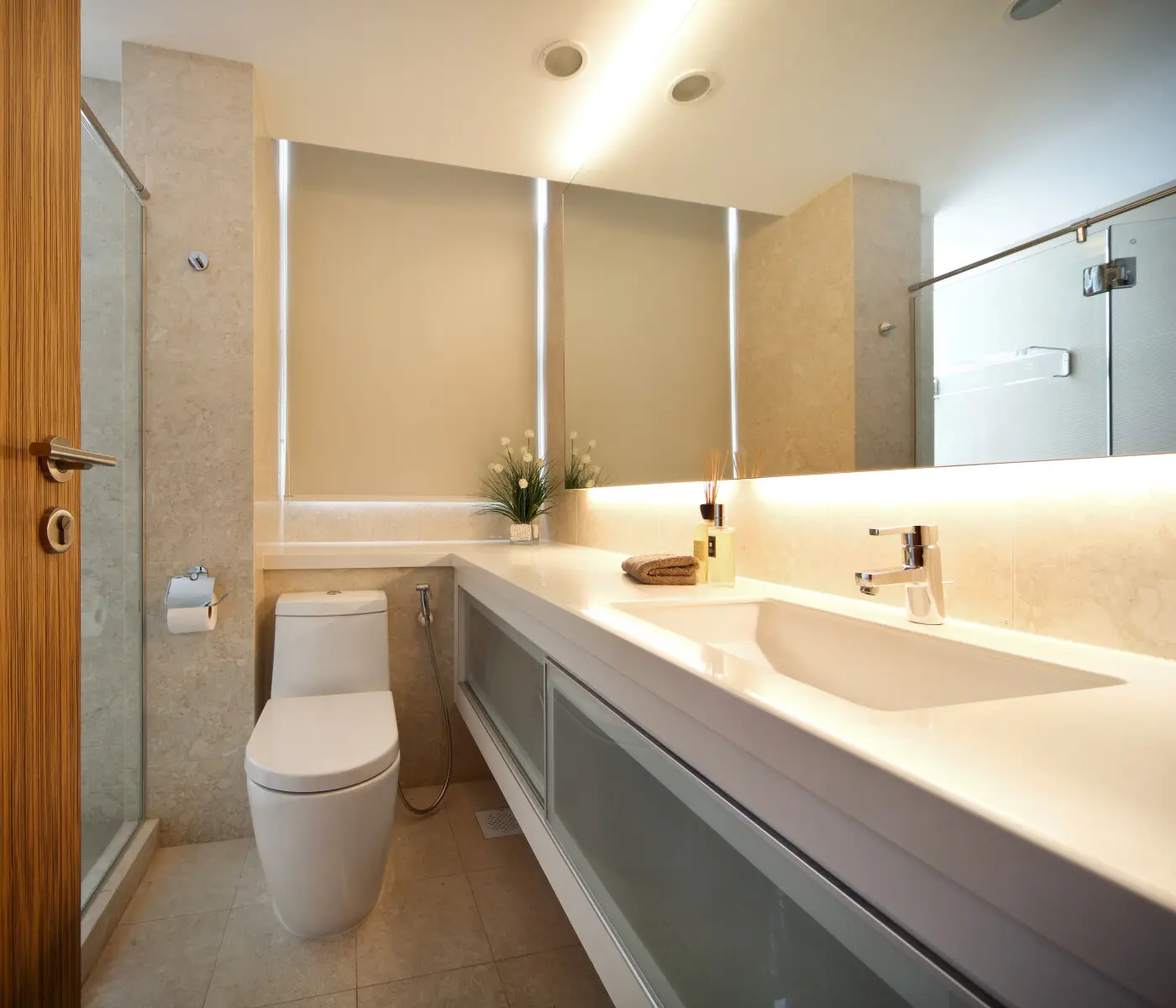 Concrete Concepts - Modern / Contemporary - Master Bathroom - Existing Condo - $70,000
