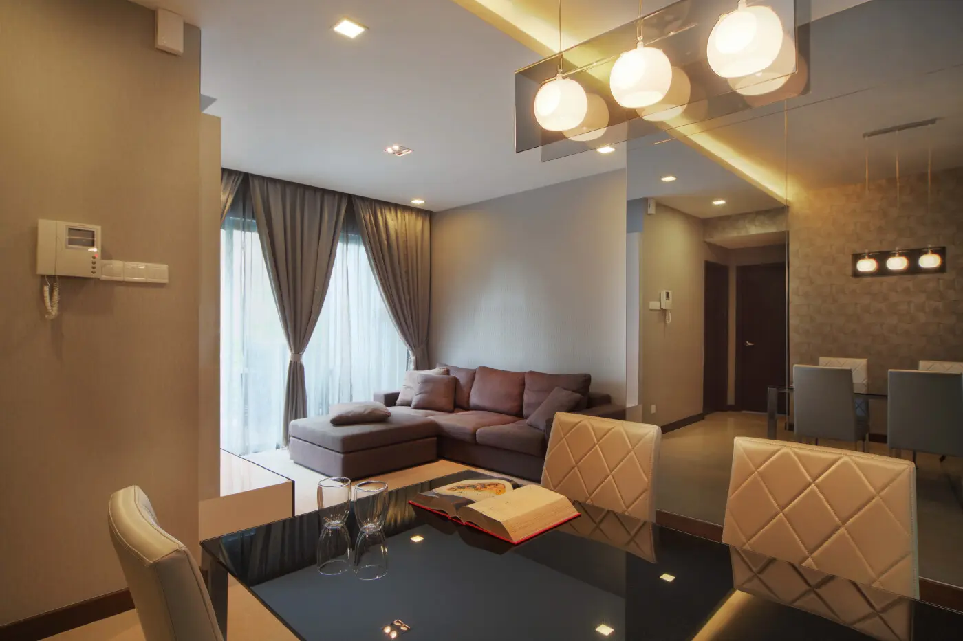 Concrete Concepts - Modern / Contemporary - Living / Dining area - Existing Condo - $45,000