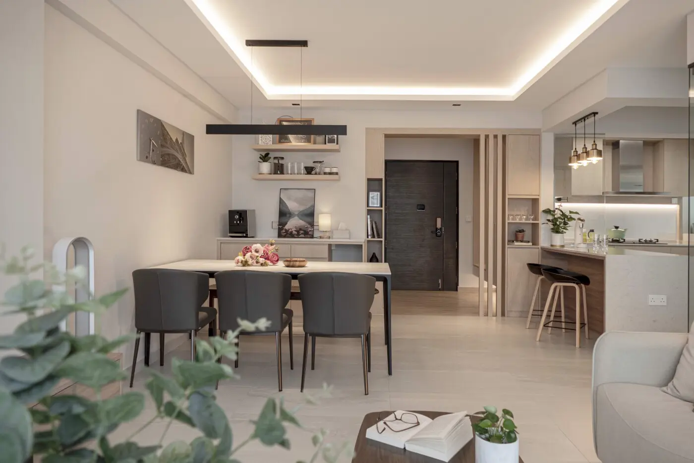 AA+C - Minimalistic / Scandinavian - Living - New HDB - $80,000