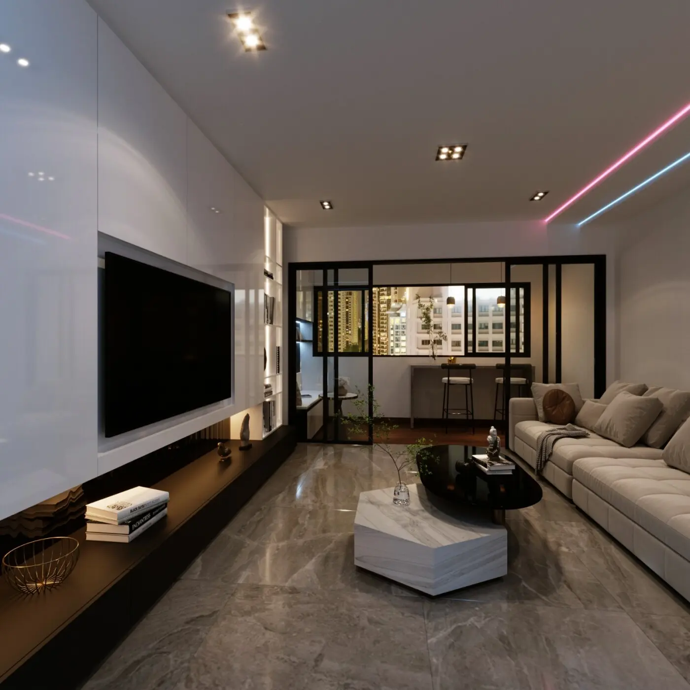 Hougang Avenue 8 - HDB Interior Design Project