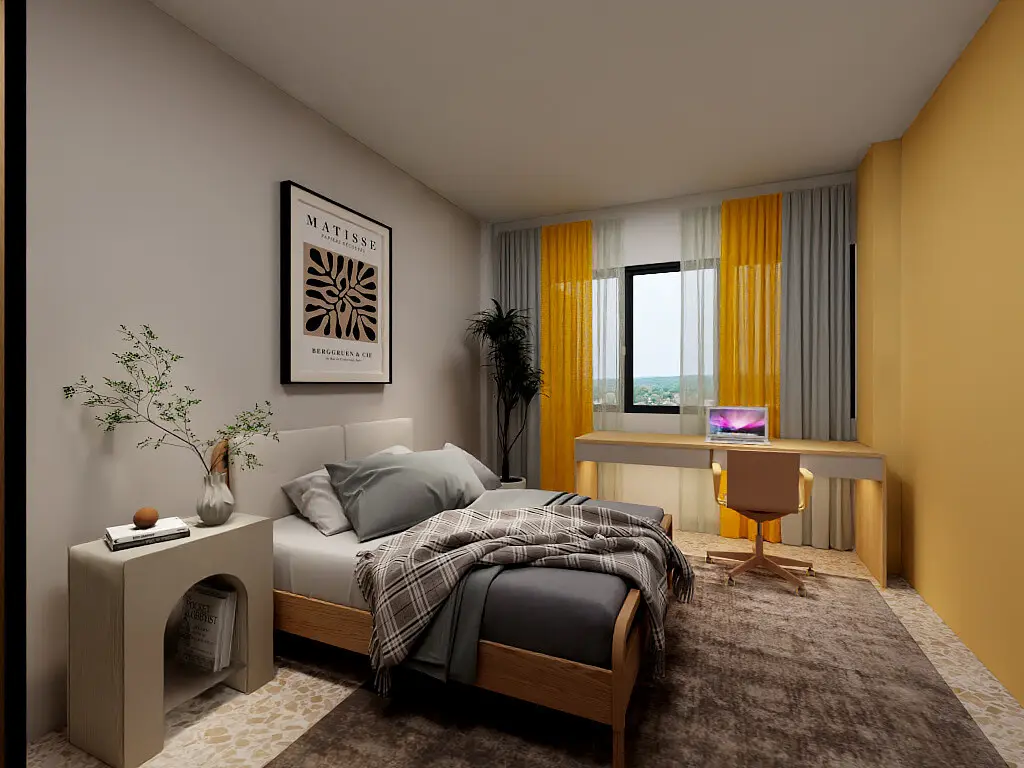 Supaspace Pte Ltd - Minimalistic / Scandinavian - Common Bedroom - Resale HDB - $58,000