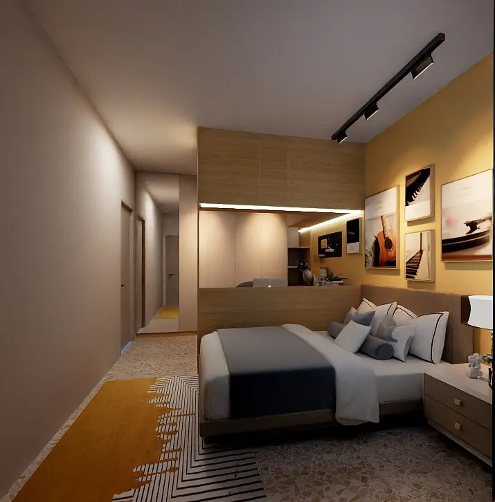 Supaspace Pte Ltd - Minimalistic / Scandinavian - Master Bedroom - Resale HDB - $58,000