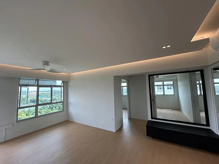 2 Bears Design - Minimalistic / Scandinavian - Living Room - Resale HDB - $40,000