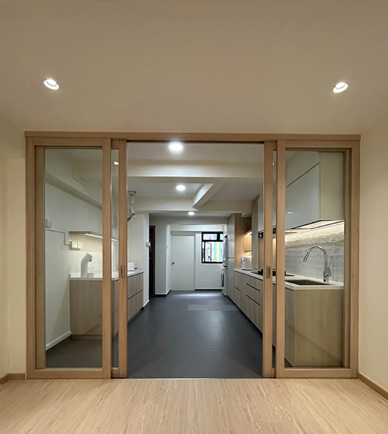 2 Bears Design - Minimalistic / Scandinavian - Kitchen - Resale HDB - $45,000