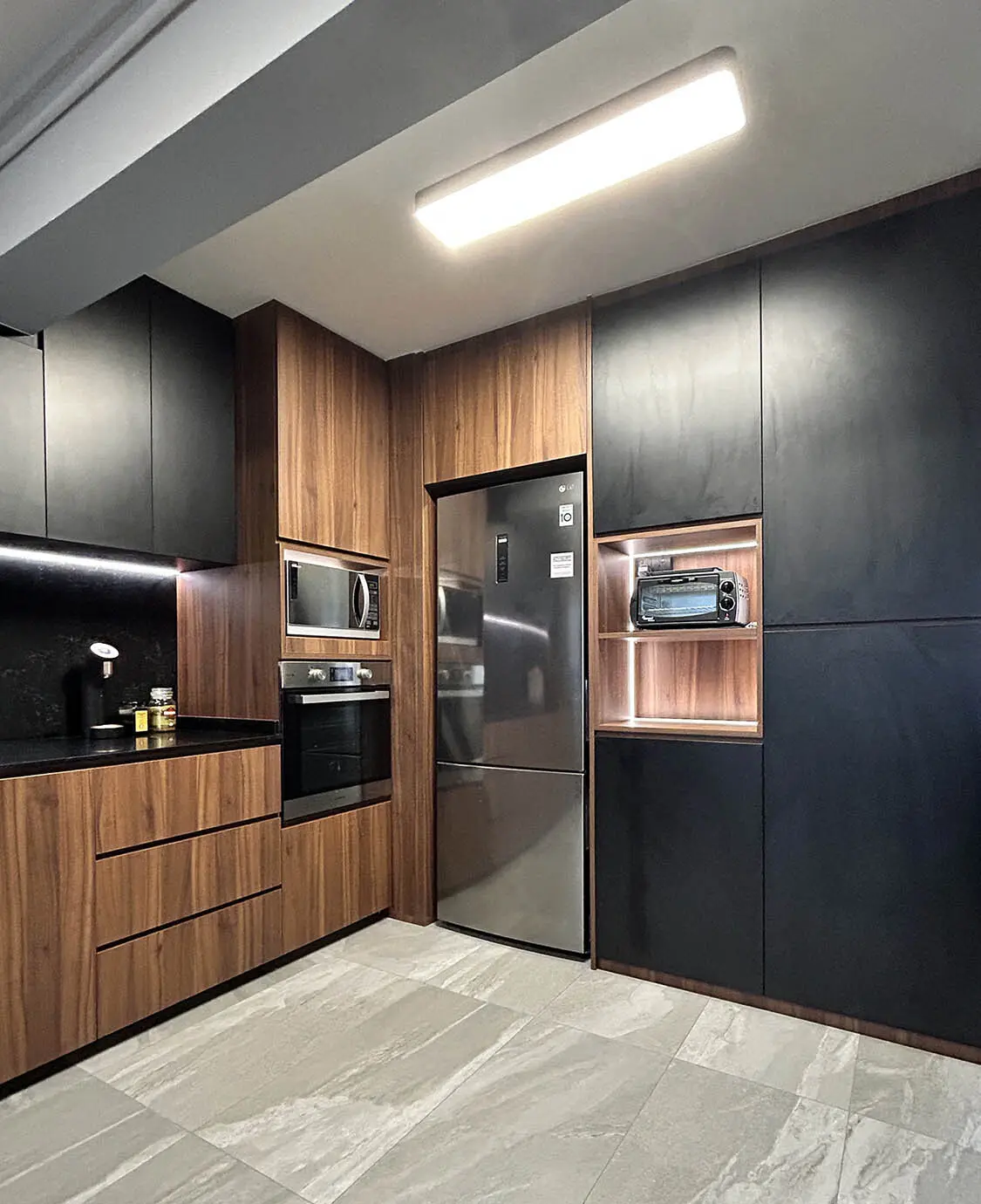 2 Bears Design - Industrial / Raw - Kitchen - Resale HDB - $68,000