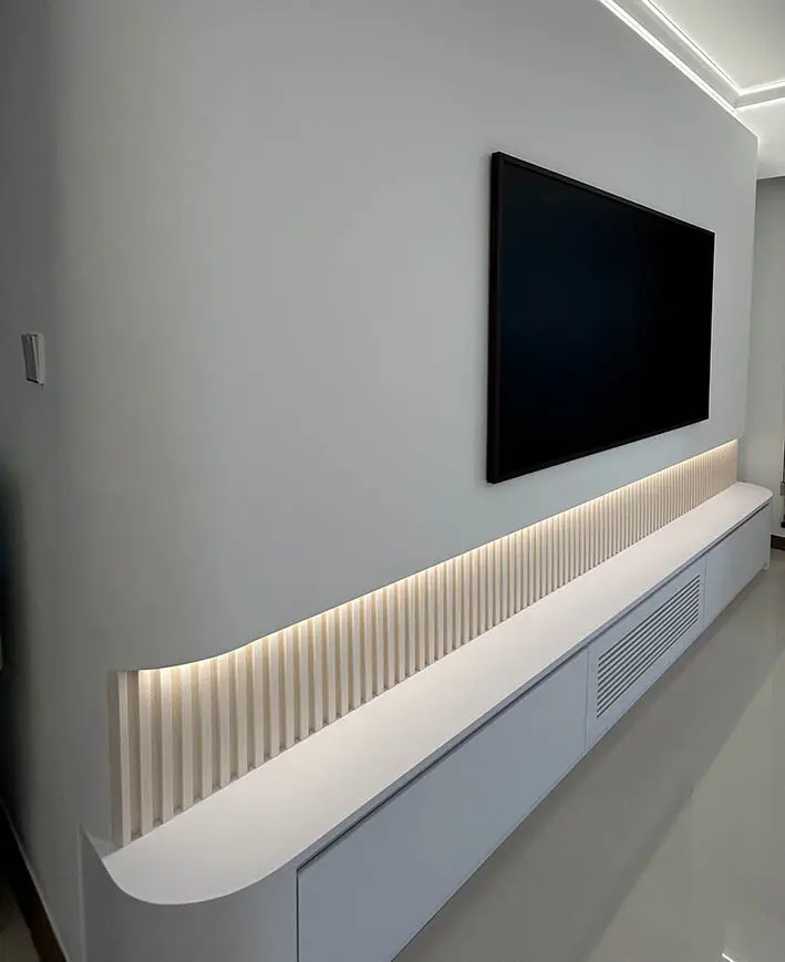 2 Bears Design - Minimalistic / Scandinavian - Living Room - New HDB - $42,000