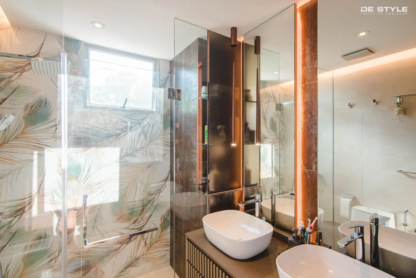 De Style Interior - Minimalistic / Scandinavian - Master Bathroom - Resale Condo - $170,000