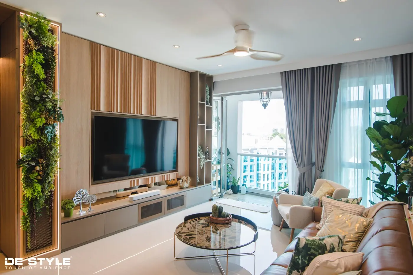 De Style Interior - Minimalistic / Scandinavian - Living Room - Resale Condo - $170,000