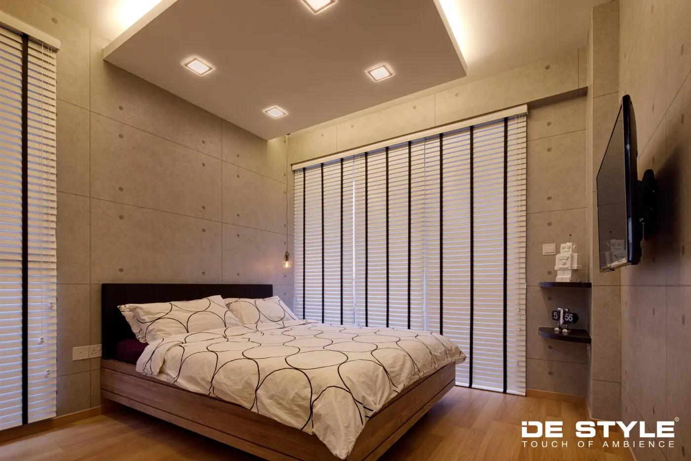 De Style Interior - Industrial / Raw - Bedroom - New Condo - $69,998