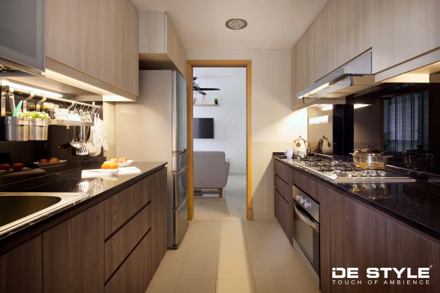 De Style Interior - Minimalistic / Scandinavian - Kitchen - Resale Condo - $50,000