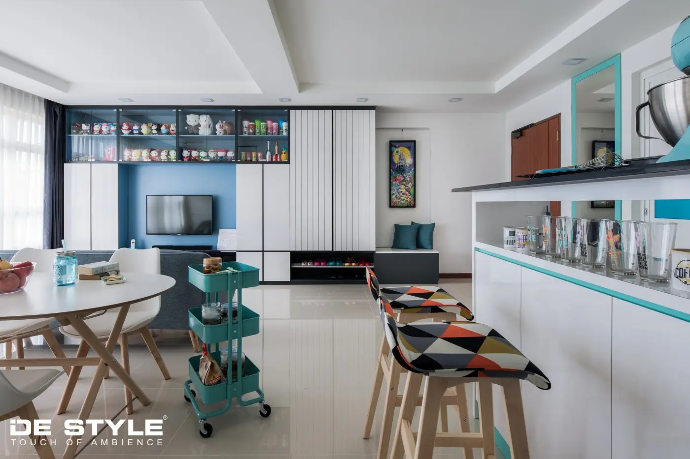 De Style Interior - Modern / Contemporary - Dining/Bar - New HDB - $40,000